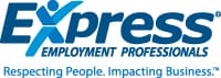 Express employment professionals logo.