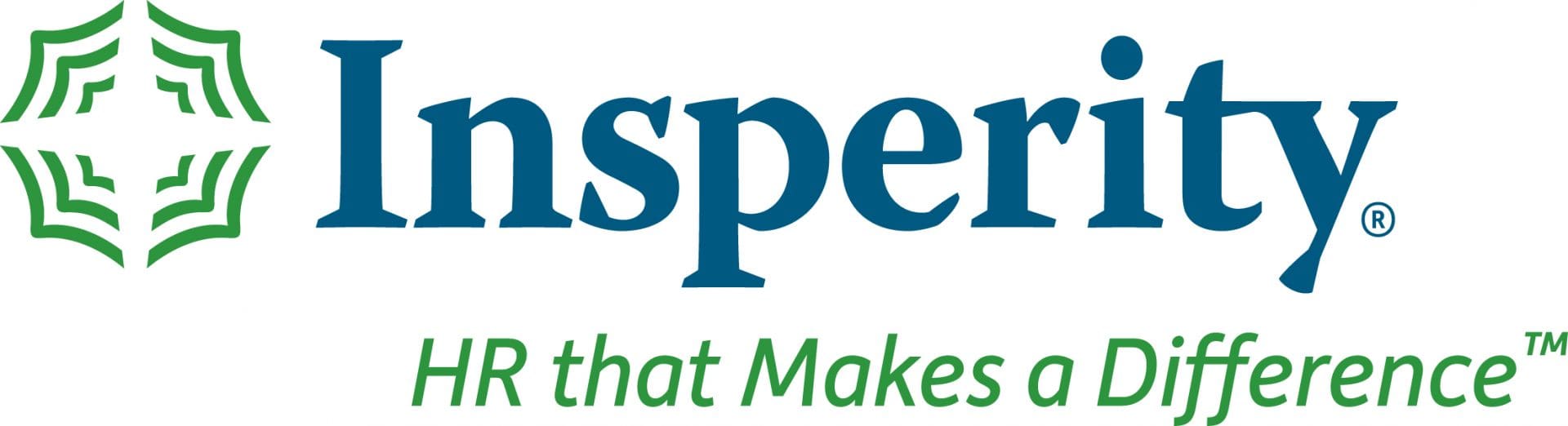 The logo for inspirity hr that makes a difference.